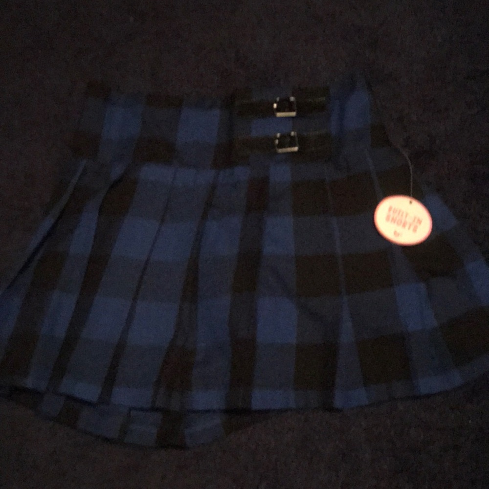 Justice, Brand new plaid skirt with tags